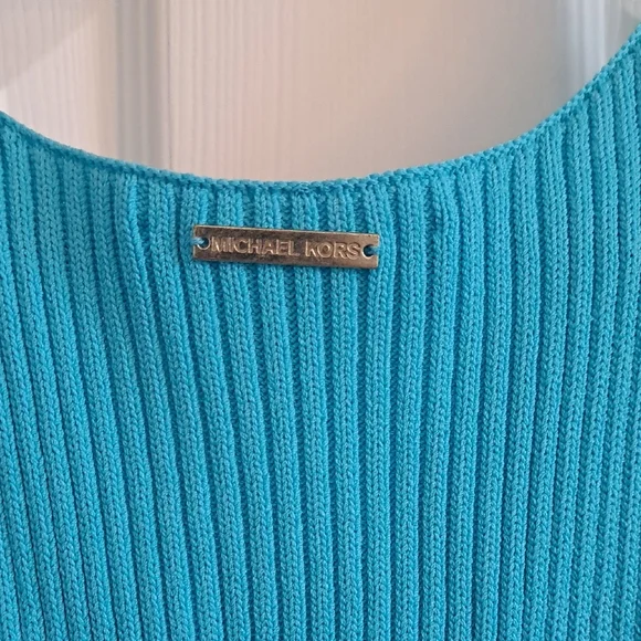 Michael Kors Turquoise Midi Dress - Picture 4 of 5